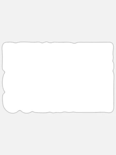 demokratie schützen - Sticker Größe S (10 x 10 cm) - Mattweiß