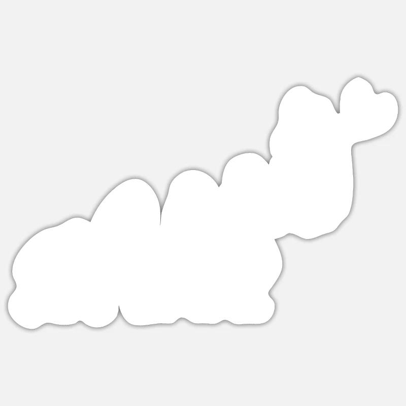 Federball Evolution Badminton Sticker size S (10 x 10 cm)