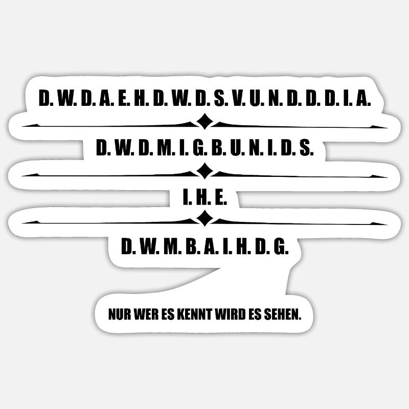 Der Code der Macht Teil 3 - Geheimcode 66 Sticker Größe S (10 x 10 cm)