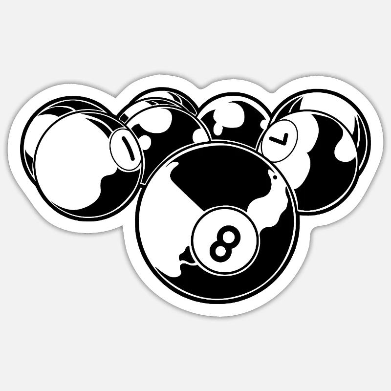 Sticker Größe S (10 x 10 cm) - 