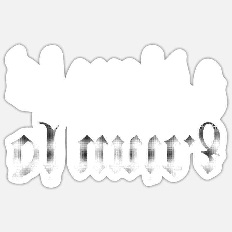 Sticker Größe S (10 x 10 cm) - 