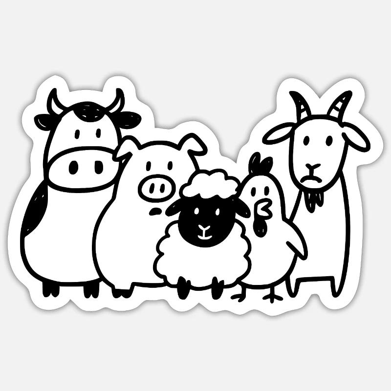 Sticker size S (10 x 10 cm) - 