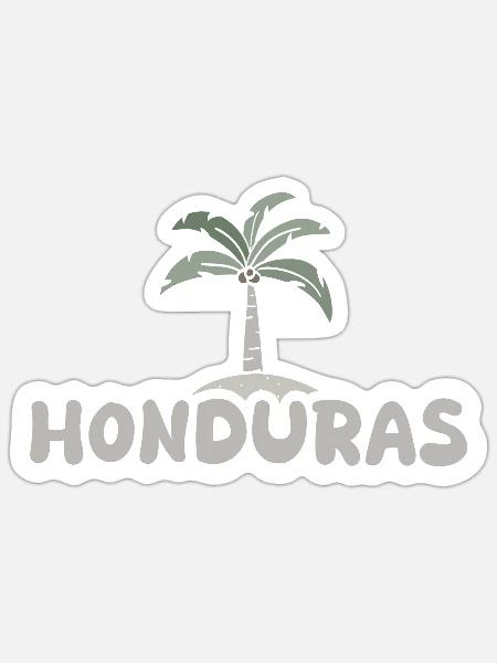 Honduras Honduras - Sticker Größe S (10 x 10 cm) - Mattweiß