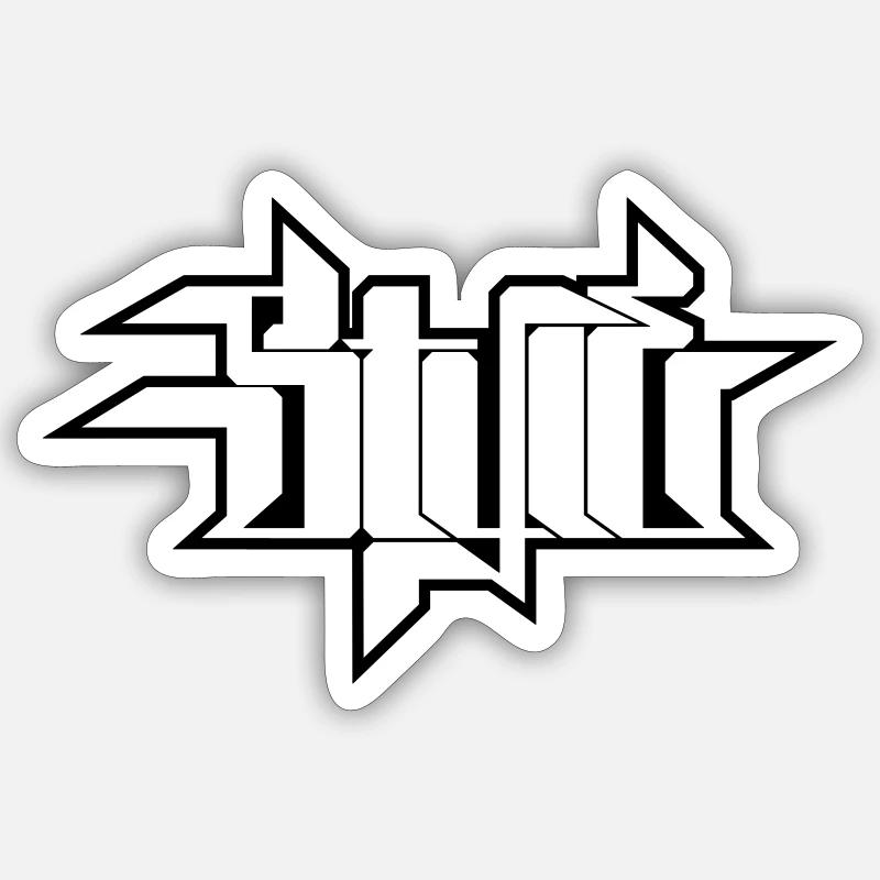 Type de style Sticker taille S (10 x 10 cm)