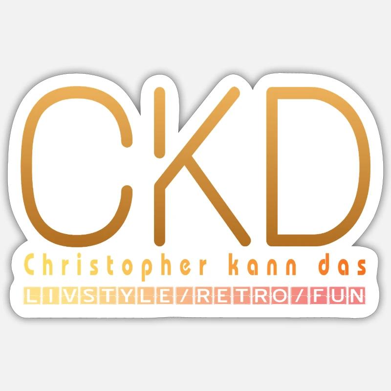 Christopher can do that Sticker size S (10 x 10 cm)