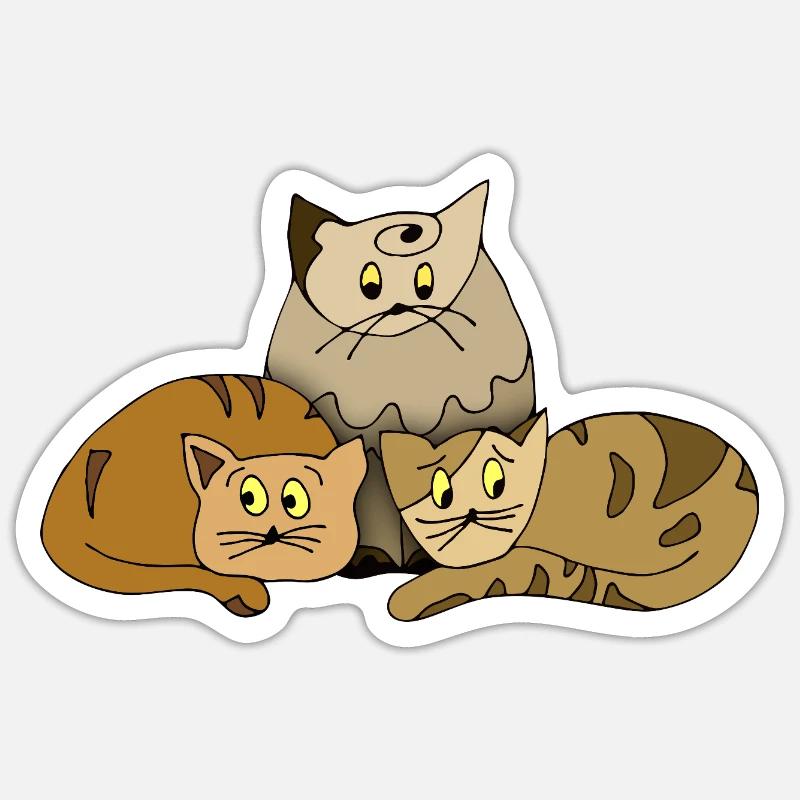 Sticker taille S (10 x 10 cm) - 