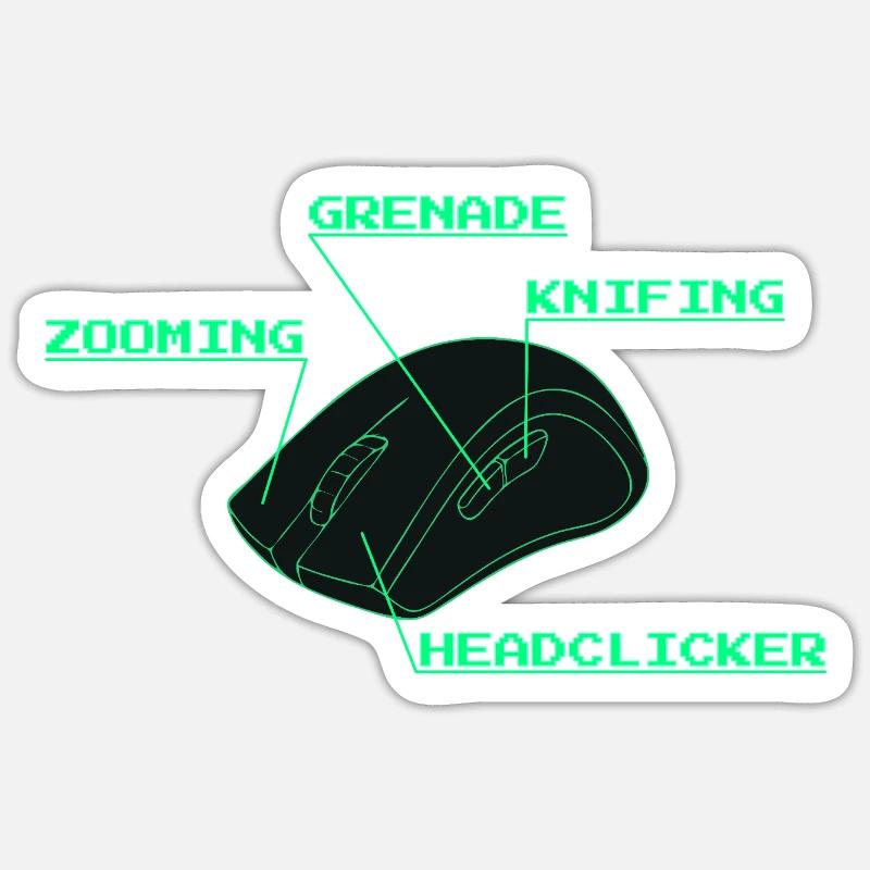 Sticker taille S (10 x 10 cm) - 