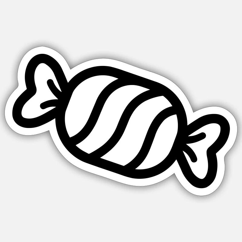 candy Sticker size S (10 x 10 cm)