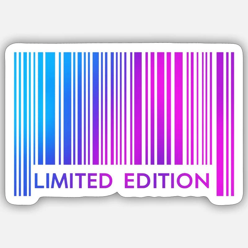 LIMITED EDITION - BARCODE Sticker size S (10 x 10 cm)