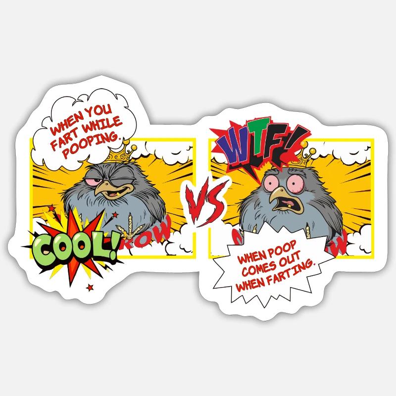 Sticker Größe S (10 x 10 cm) - 