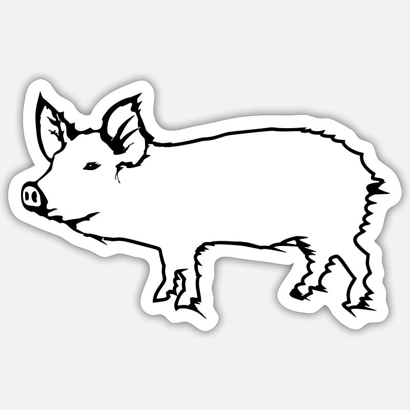 Sticker Größe S (10 x 10 cm) - 