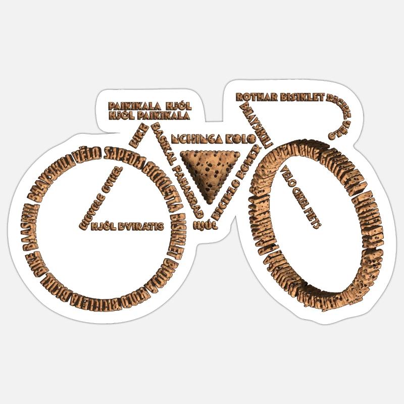 Sticker Größe S (10 x 10 cm) - 