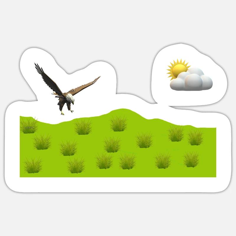 Sticker taille S (10 x 10 cm) - 