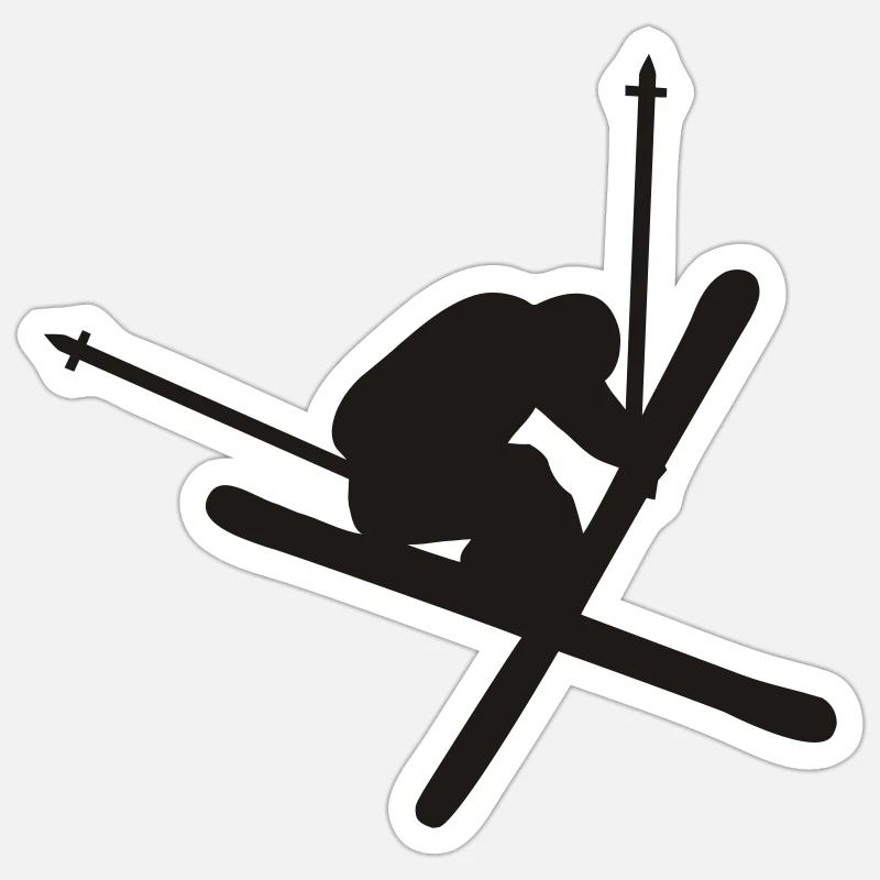 ski Sticker size S (10 x 10 cm)