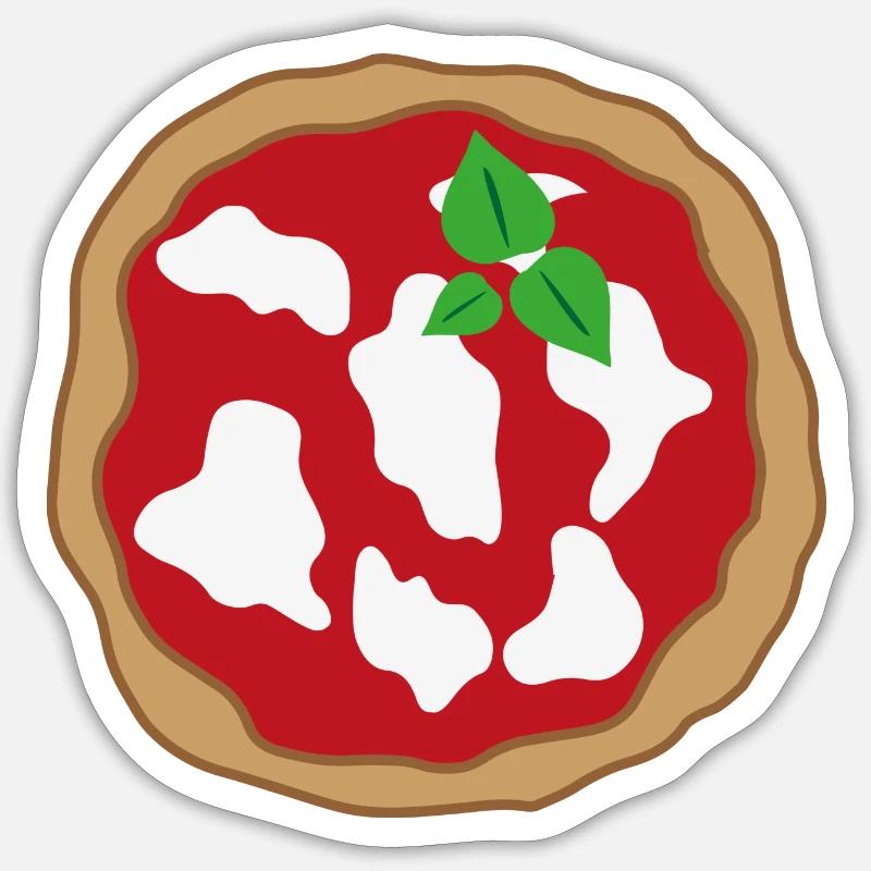Pizza Sticker size S (10 x 10 cm)