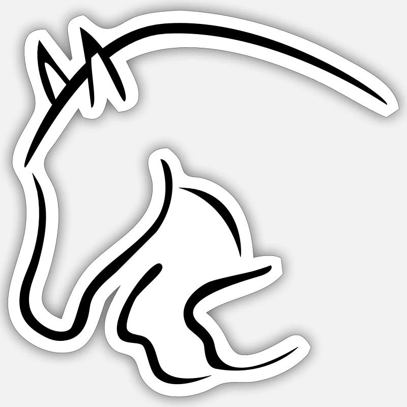 Sticker taille S (10 x 10 cm) - 