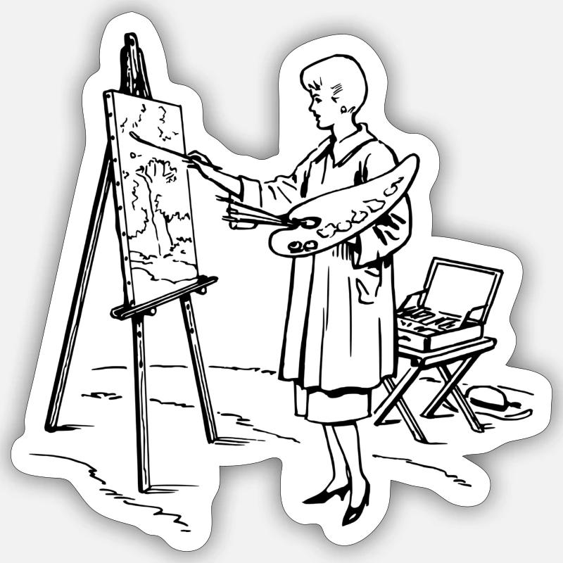 Sticker size S (10 x 10 cm) - 