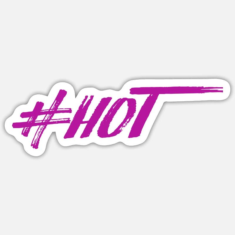 #HOT Sticker size S (10 x 10 cm)