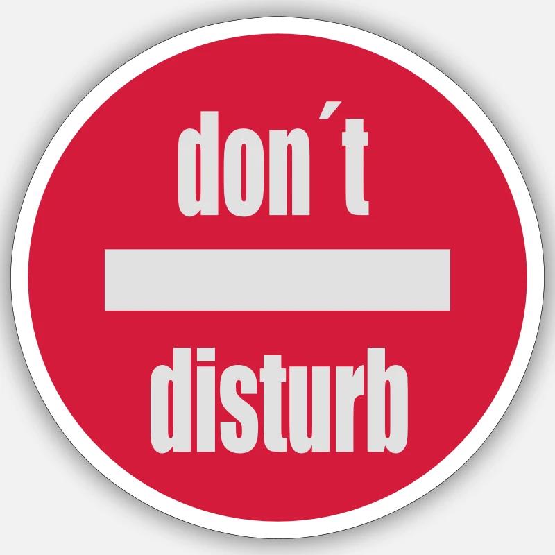 funny - Sticker size S (10 x 10 cm) - white matte