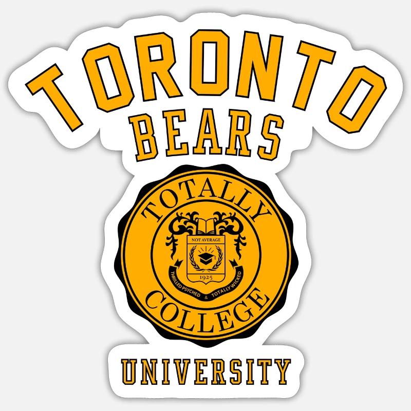 Toronto Graphic - Sticker size S (10 x 10 cm) - white matte