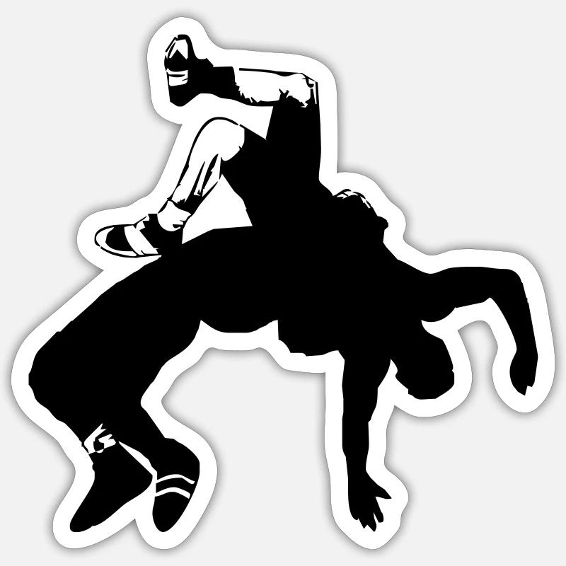 Ringer - Sticker Größe S (10 x 10 cm) - Mattweiß