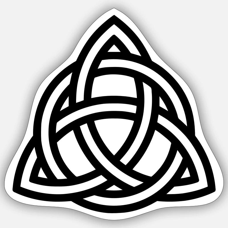 Celtic knot Sticker size S (10 x 10 cm)