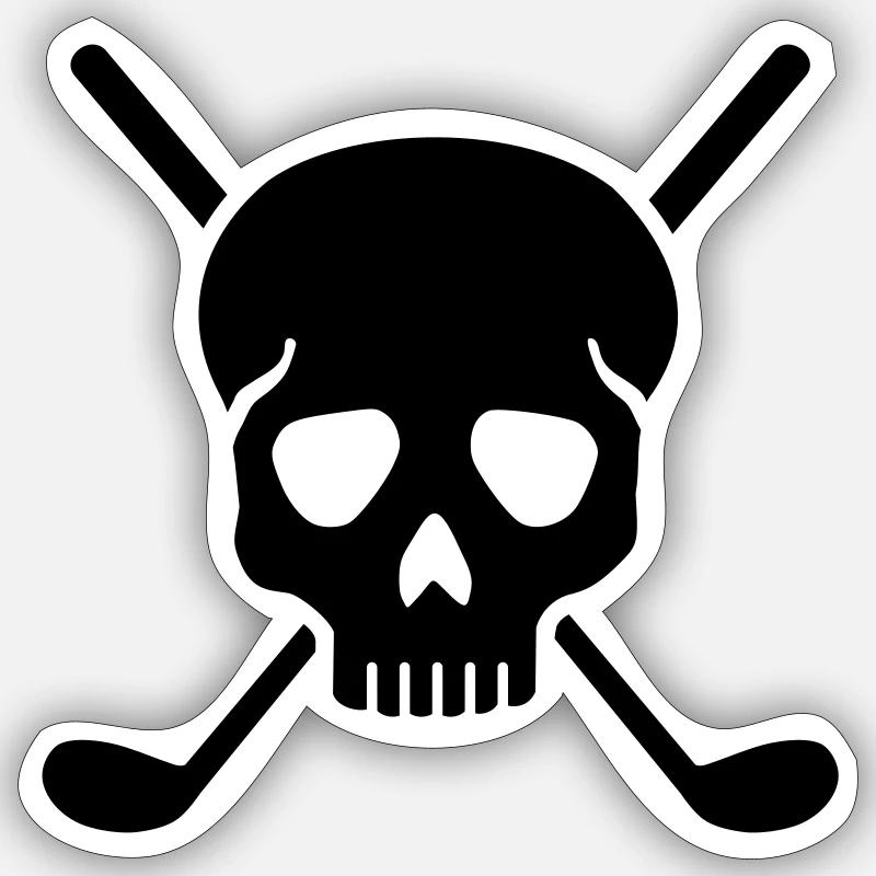 Golf Sticker taille S (10 x 10 cm)