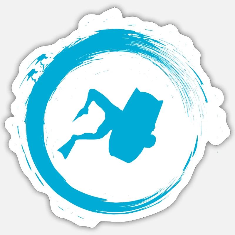 Sticker Größe S (10 x 10 cm) - 