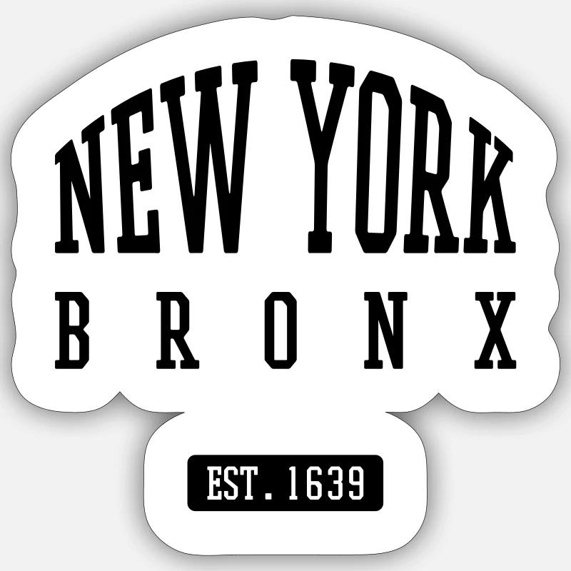 Bronx Sticker Größe S (10 x 10 cm)