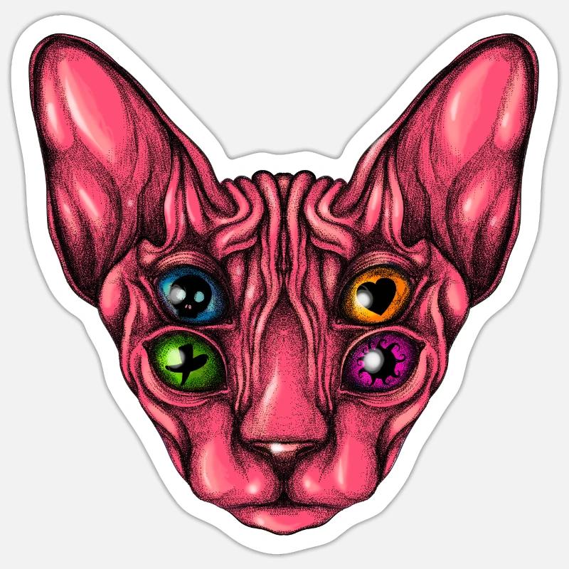 Sticker taille S (10 x 10 cm) - 