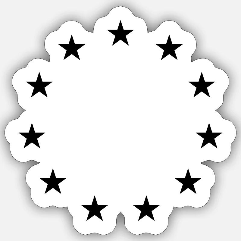 Sticker Größe S (10 x 10 cm) - 