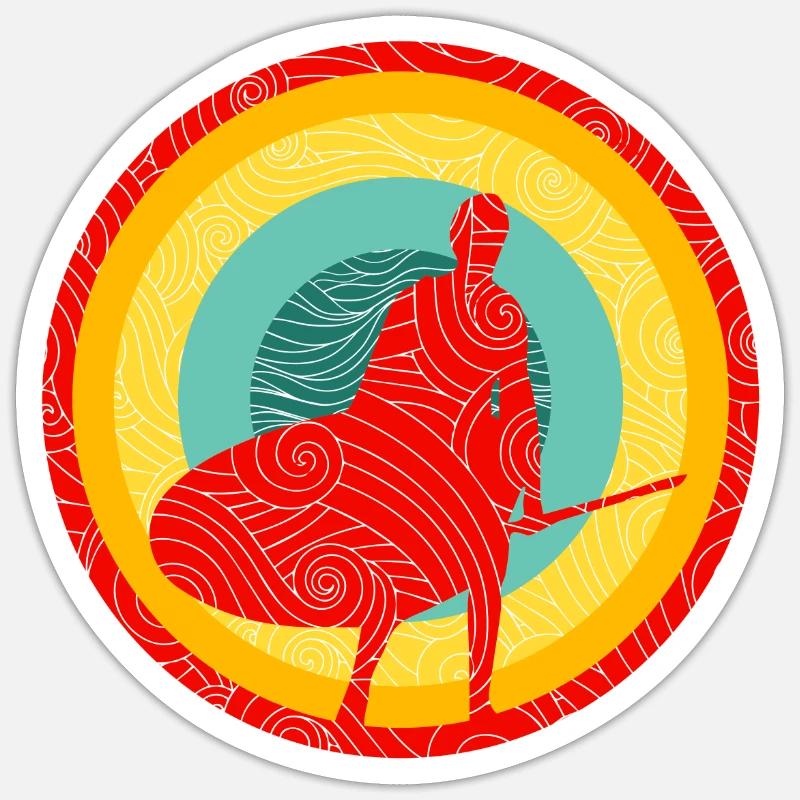 Sticker taille S (10 x 10 cm) - 