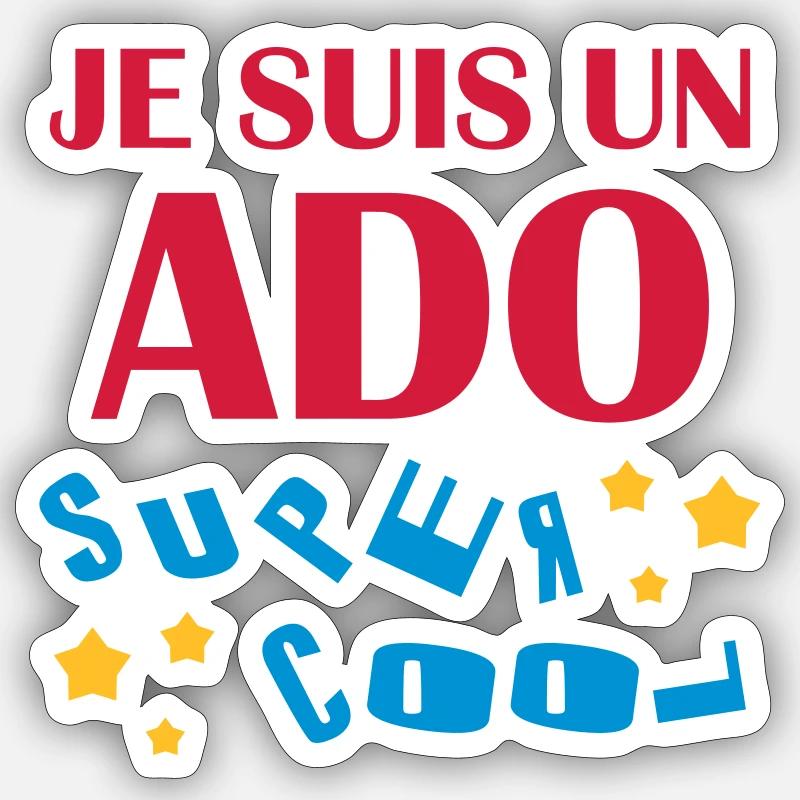 Sticker taille S (10 x 10 cm) - 