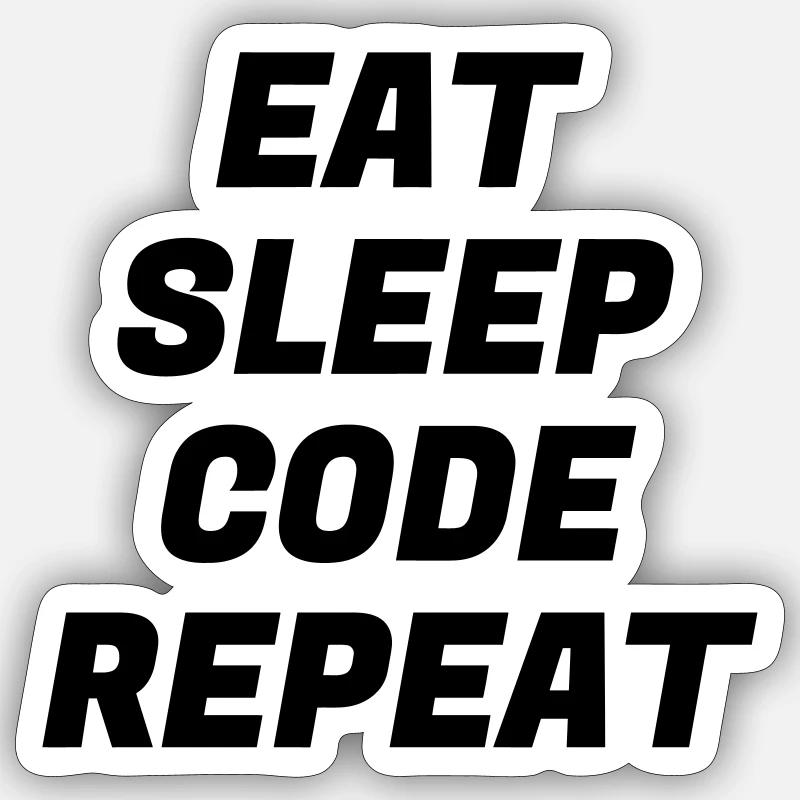 Entwickler / Informatiker / Programmierer / Sticker Größe S (10 x 10 cm)