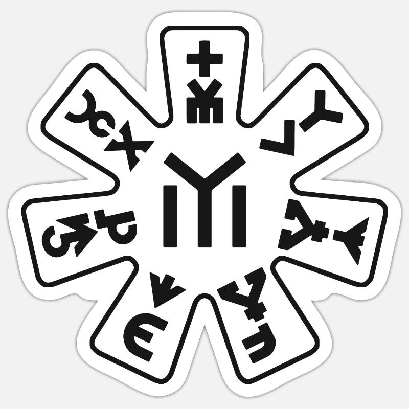 Sticker Größe S (10 x 10 cm) - 