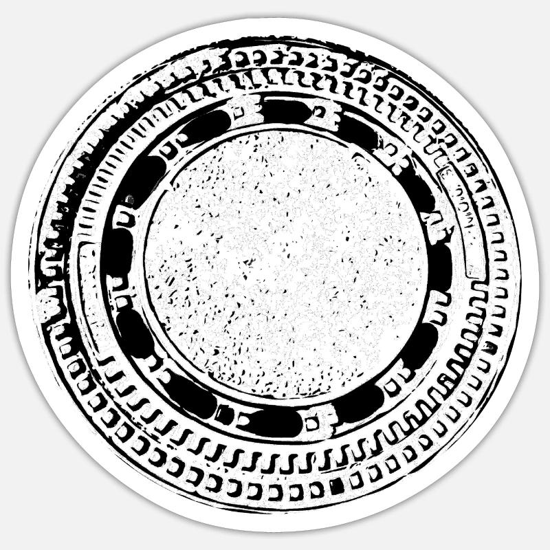 Sticker Größe S (10 x 10 cm) - 