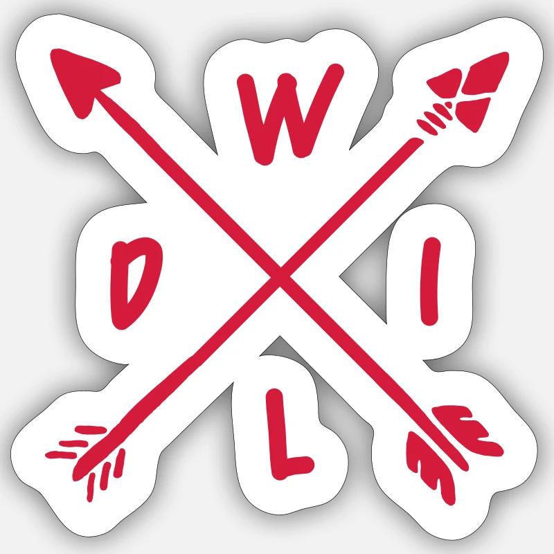 WILD Sticker size S (10 x 10 cm)