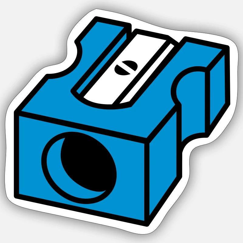 taille-crayon Sticker taille S (10 x 10 cm)