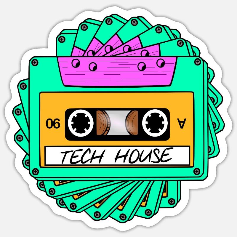 Sticker Größe S (10 x 10 cm) - 