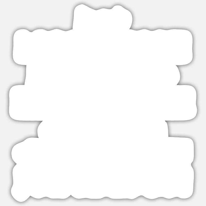 Monitrice Sticker taille S (10 x 10 cm)