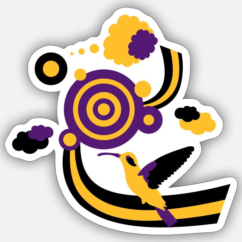 Sticker taille S (10 x 10 cm) - 