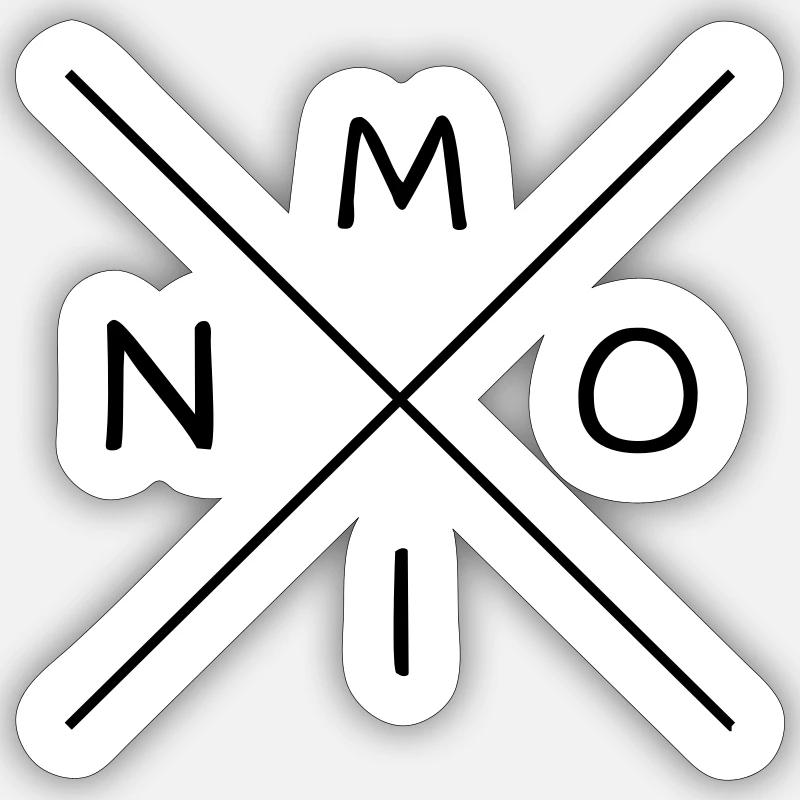 Hello Sticker size S (10 x 10 cm)