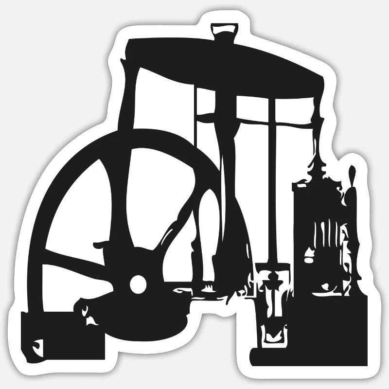 Sticker Größe S (10 x 10 cm) - 