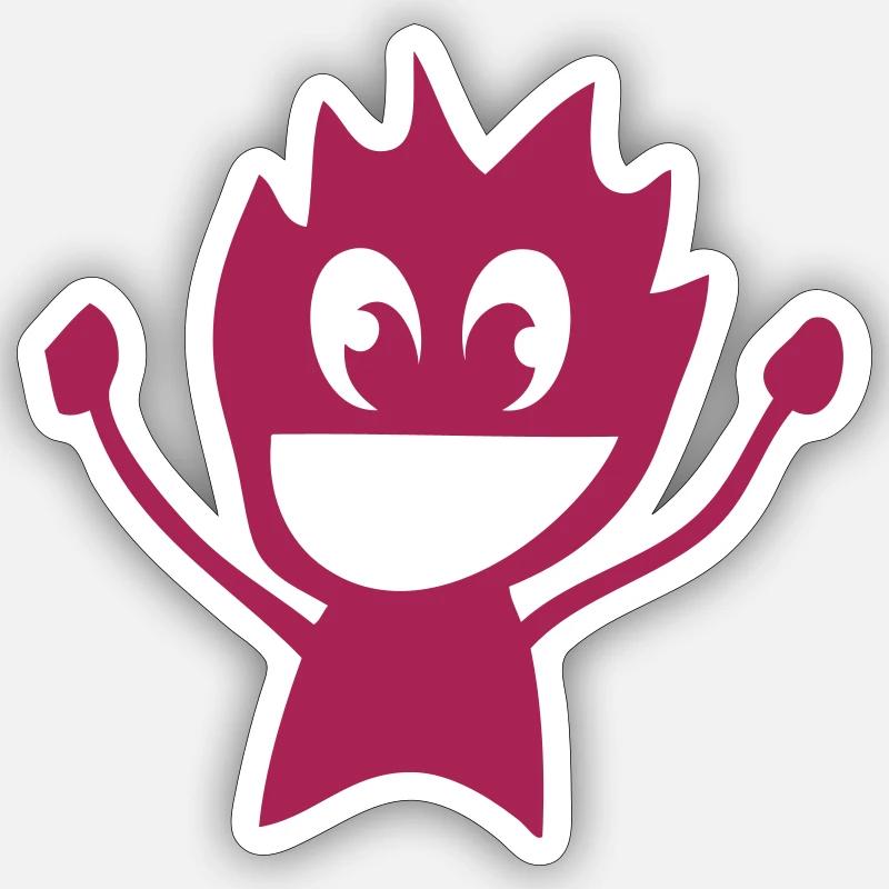 Sticker taille S (10 x 10 cm) - 