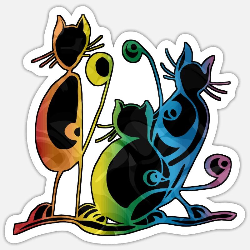 Sticker Größe S (10 x 10 cm) -