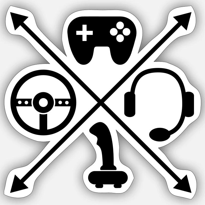 Sticker Größe S (10 x 10 cm) - 