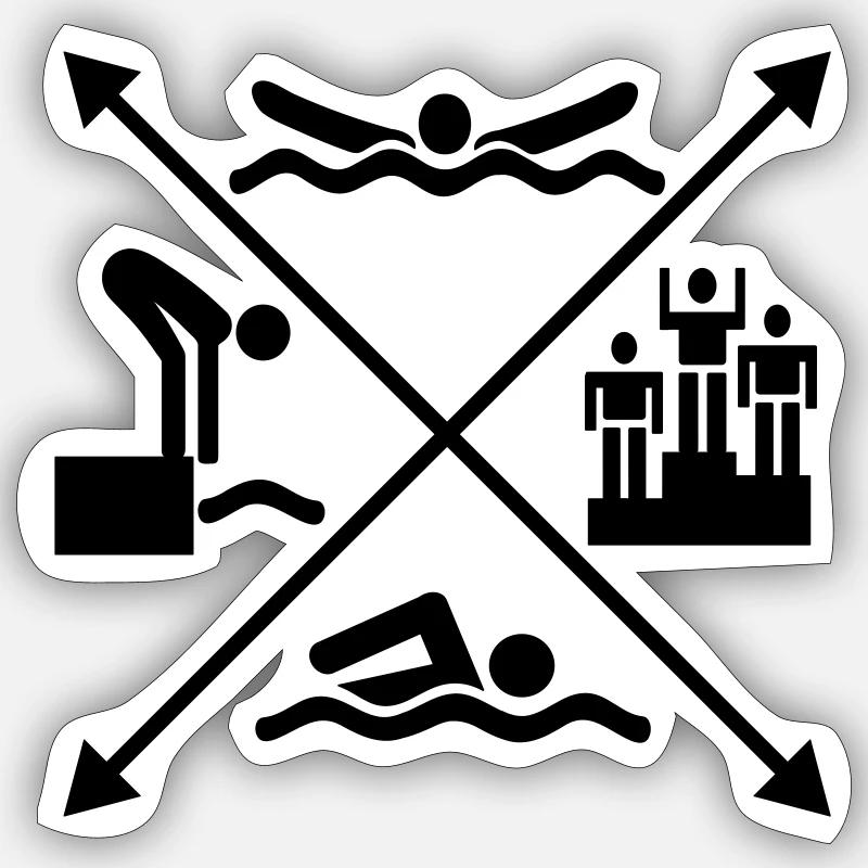 Sticker taille S (10 x 10 cm) - 