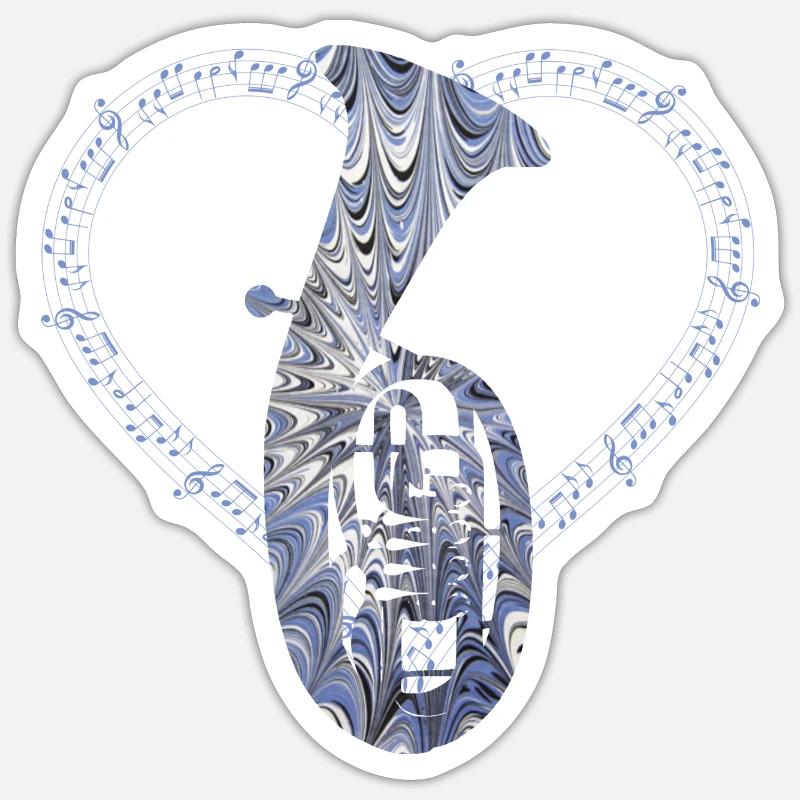 cor ténor e 44 Sticker taille S (10 x 10 cm)