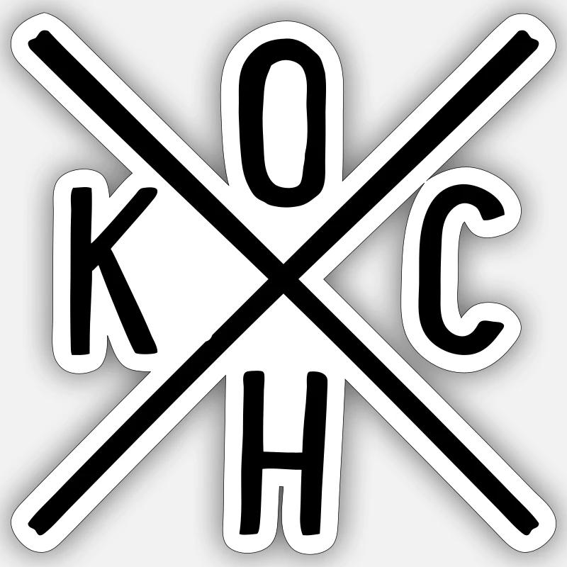 Sticker Größe S (10 x 10 cm) - 