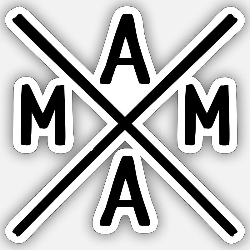 Mama Sticker Größe S (10 x 10 cm)